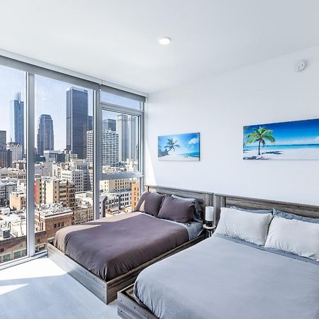 Top Floor High Rise 3 Bed Dtla Skyscraper Penthouse Los Angeles Dış mekan fotoğraf