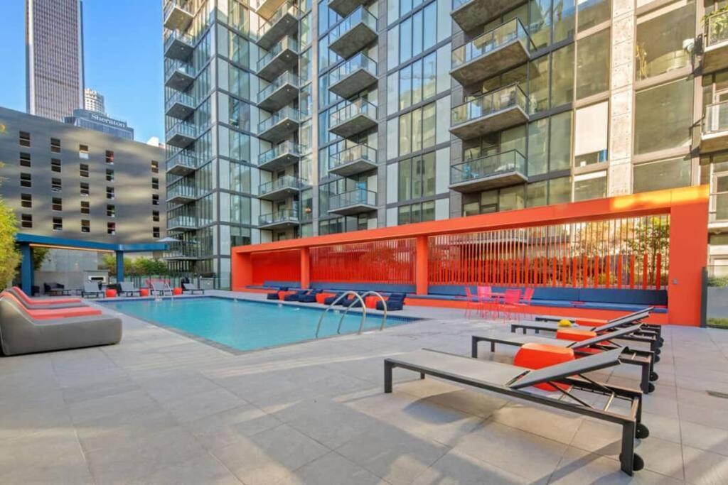 Top Floor High Rise 3 Bed Dtla Skyscraper Penthouse Los Angeles Dış mekan fotoğraf
