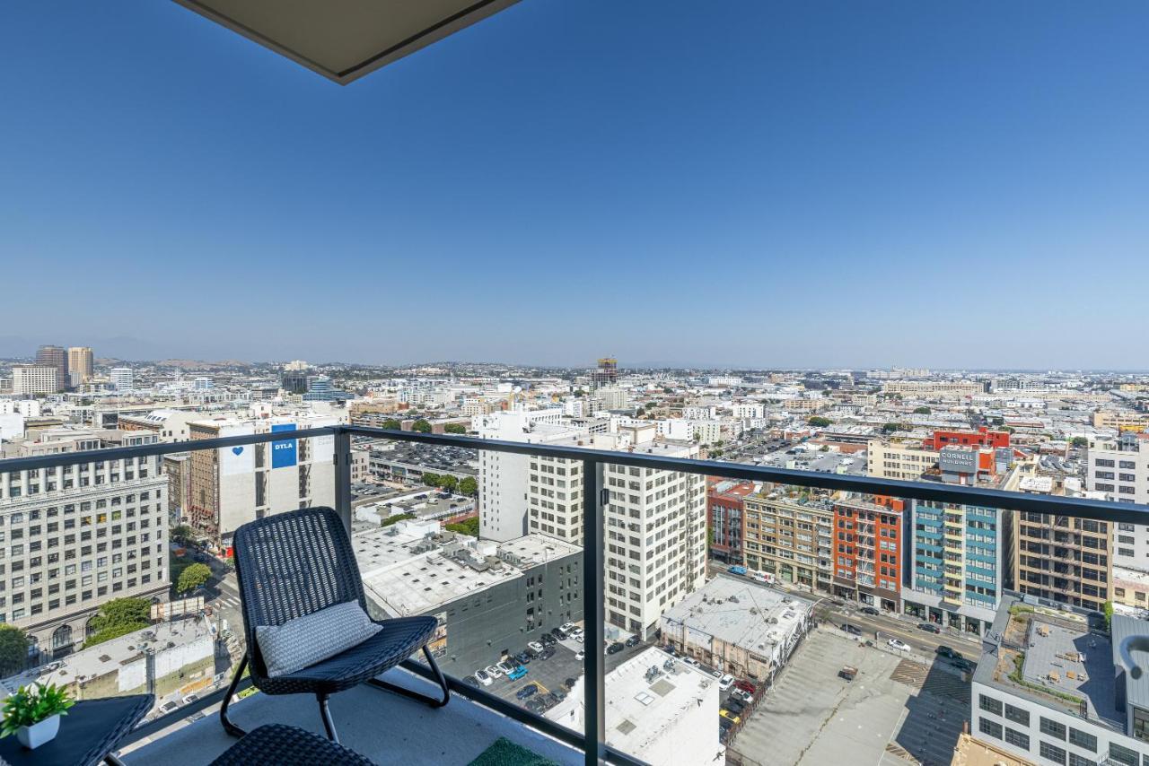 Top Floor High Rise 3 Bed Dtla Skyscraper Penthouse Los Angeles Dış mekan fotoğraf