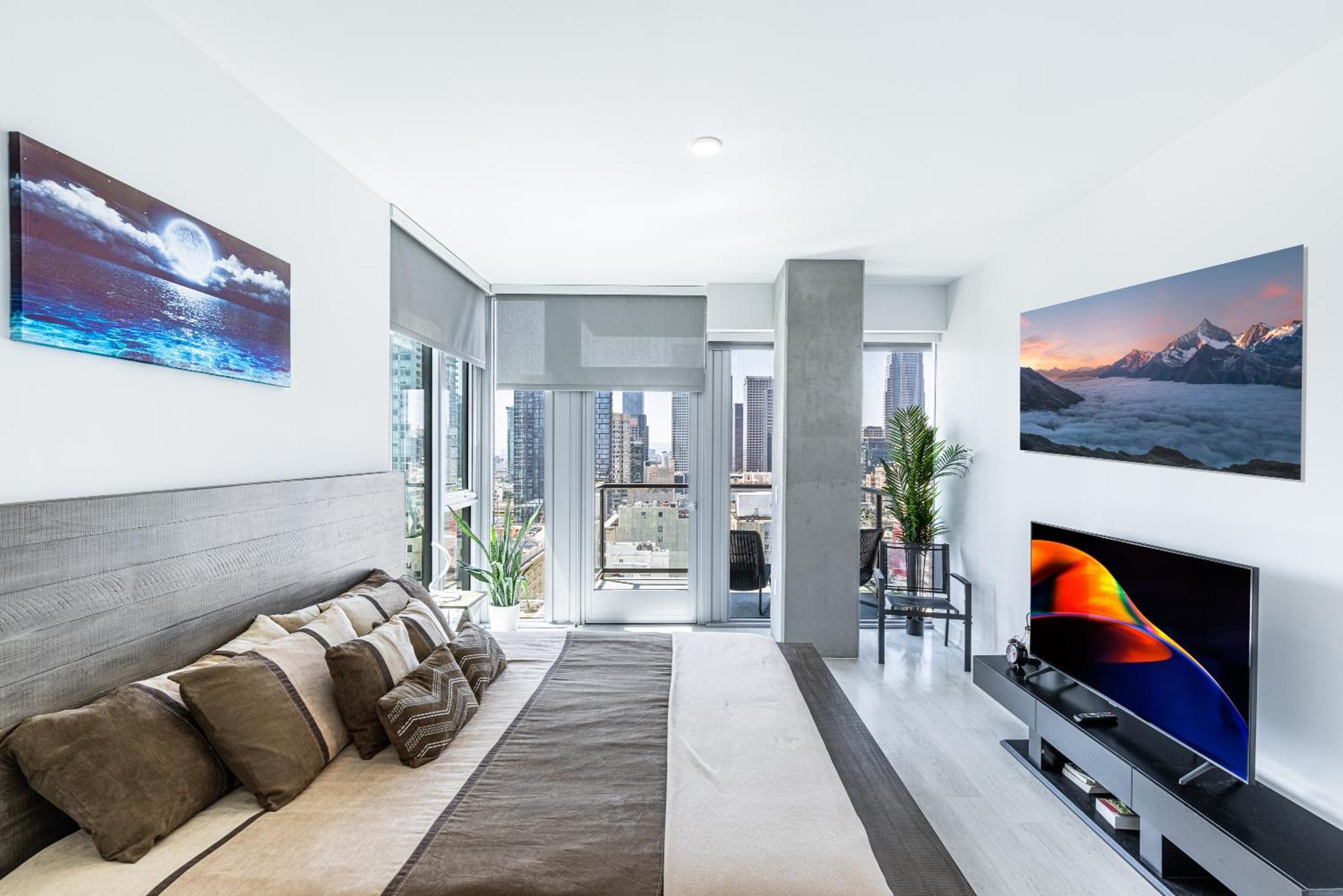 Top Floor High Rise 3 Bed Dtla Skyscraper Penthouse Los Angeles Dış mekan fotoğraf