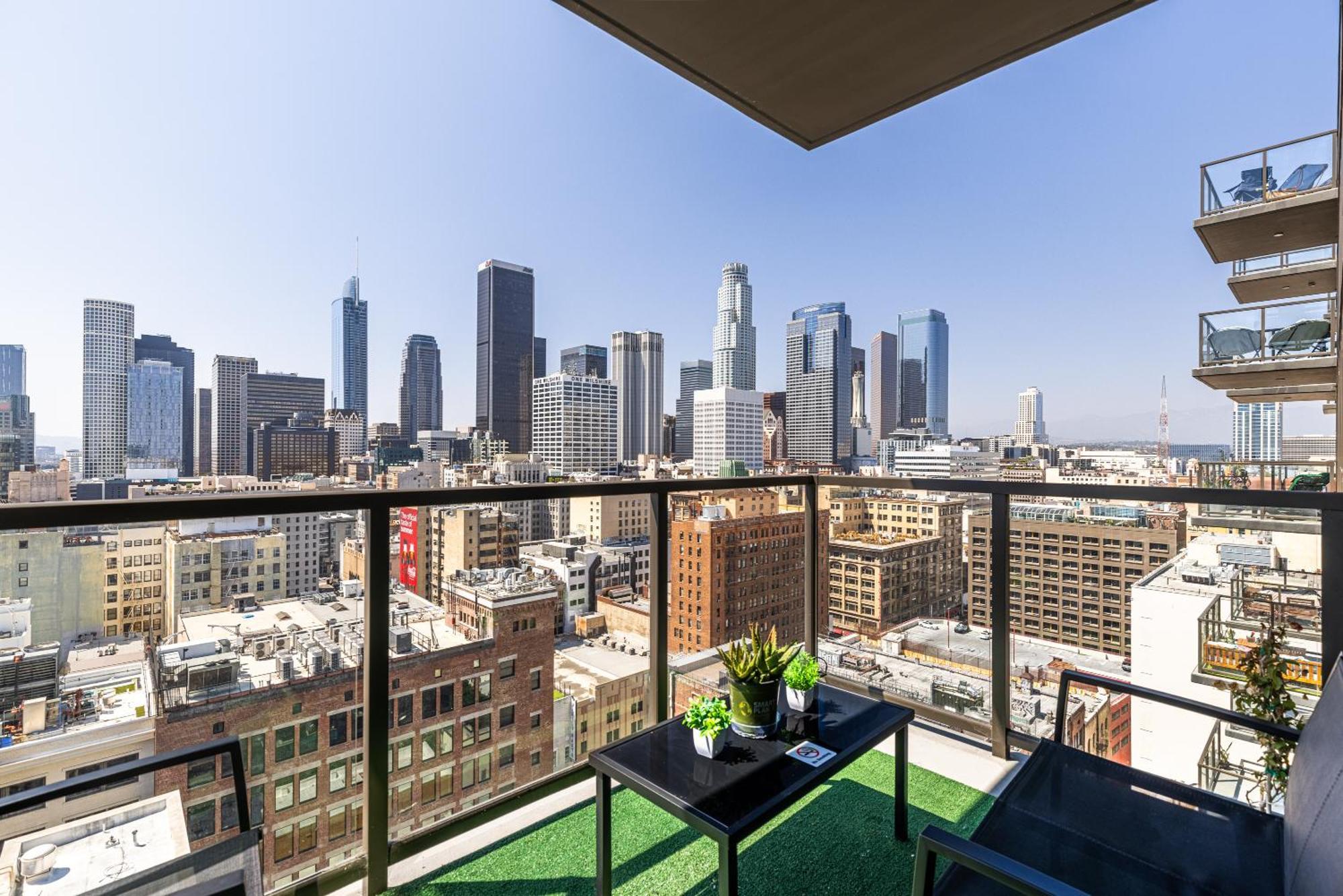 Top Floor High Rise 3 Bed Dtla Skyscraper Penthouse Los Angeles Dış mekan fotoğraf